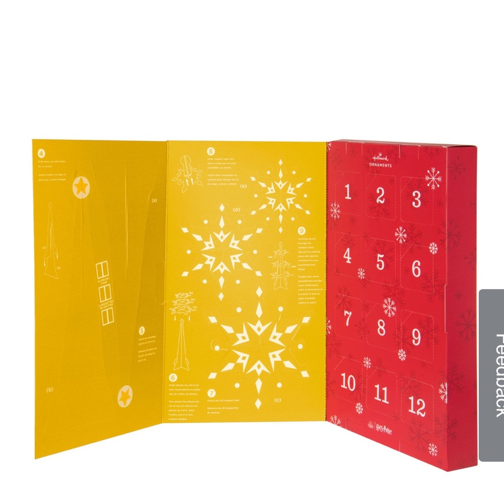 Hallmark Harry Potter Ornament Countdown Calendar Tree Set - Picture 3 of 6